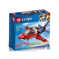 NOT Lego AIRSHOW JET 60177 Bela Lari 10866 LEPIN 02098 SHENG YUAN/SY 6966 xếp lắp ráp ghép mô hình TRIỂN LÃM MÁY BAY PHẢN LỰC City Thành Phố 87 khối