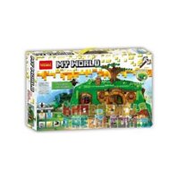 NOT Lego AN UNEXPECTED GATHERING 79003 JISI 830 xếp lắp ráp ghép mô hình NGÔI NHÀ TRONG RỪNG MỘT CUỘC TỤ HỌP BẤT NGỜ The Hobbit Người Lùn 652 khối