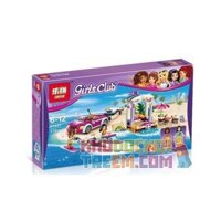 NOT Lego ANDREA'S SPEEDBOAT TRANSPORTER 41316 JISI 80218 Bela Lari 10758 LELE 37039 LEPIN 01037 xếp lắp ráp ghép mô hình XE CHỞ DU THUYỀN CỦA ANDREA TÀU CAO TỐC VẬN CHUYỂN Friends Các Bạn Gái 309 khối