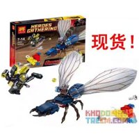 NOT Lego ANT-MAN FINAL BATTLE 76039 LELE 79127 xếp lắp ráp ghép mô hình TRẬN CHIẾN CUỐI CÙNG CỦA ANT-MAN Marvel Super Heroes Siêu Anh Hùng Marvel 183 khối