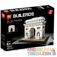 NOT Lego ARCHITECTURE ARC DE TRIOMPHE 21036 LEPIN 17012 xếp lắp ráp ghép mô hình KHẢI HOÀN MÔN KHẢI HOÀN Công Trình Kiến Trúc 386 khối