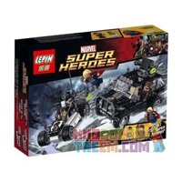 NOT Lego AVENGERS HYDRA SHOWDOWN 76030 LELE 79083 LEPIN 07013 xếp lắp ráp ghép mô hình BIỆT ĐỘI SIÊU ANH HÙNG TRIỆT HẠ QUÂN MÃNG XÀ NHIỀU ĐẦU CUỘC THÁCH ĐẤU CỦA AVENGERS HYDRA Marvel Super Heroes Siêu Anh Hùng Marvel 220 khối