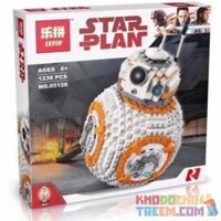 NOT Lego BB-8 75187 Bela Lari 10906 LEPIN 05128 xếp lắp ráp ghép mô hình HÀNH TINH ROBOT VIII BB-8 Star Wars Chiến Tranh Giữa Các Vì Sao 1106 khối