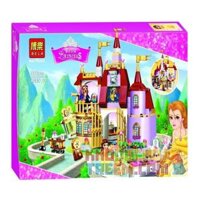 NOT Lego BELLE'S ENCHANTED CASTLE 41067 JIEGO JG310 LARI/BELA 10565 LELE 37001 LEPIN 01010 SHENG YUAN/SY SY821 xếp lắp ráp ghép mô hình LÂU ĐÀI BỊ PHÙ PHÉP NGƯỜI ĐẸP VÀ QUÁI VẬT MÊ HOẶC CỦA BELLE Disney Princess Công Chúa 374 khối