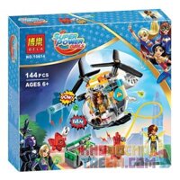 NOT Lego BUMBLEBEE HELICOPTER 41234 Bela Lari 10614 SHENG YUAN/SY SY884B 884B xếp lắp ráp ghép mô hình TRỰC THĂNG CỦA BUMBLEBEE MÁY BAY Dc Super Hero Girls Nữ Siêu Anh Hùng 142 khối