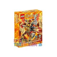 NOT Lego CHI FLUMINOX 70211 XSZ KSZ 816-1 xếp lắp ráp ghép mô hình CHIẾN BINH KHỔNG LỒ FLUMINOX FLUXOX Legends Of Chima Bộ Tộc Thú 91 khối