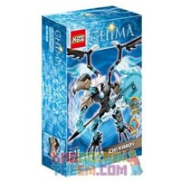 NOT Lego CHI VARDY 70210 XSZ KSZ 815-5 xếp lắp ráp ghép mô hình THỦ LĨNH BỘ LẠC KỀN CHI VARDY Legends Of Chima Bộ Tộc Thú 68 khối