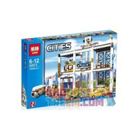 NOT Lego CITY GARAGE 4207 LEPIN 02073 xếp lắp ráp ghép mô hình GARA ĐỂ XE CÔNG CỘNG NHÀ THÀNH PHỐ 933 khối