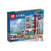 NOT Lego CITY HOSPITAL 60204 G BRAND 62108 621087 KING 82085 Bela Lari 11000 LEPIN 02113 xếp lắp ráp ghép mô hình Y TẾ BỆNH VIỆN TP. THÀNH PHỐ 861 khối