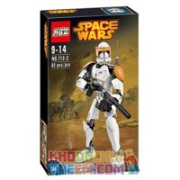 NOT Lego CLONE COMMANDER CODY 75108 JISI 9012 XSZ KSZ 712-2 xếp lắp ráp ghép mô hình TƯ LỆNH CODY TRONG CUỘC CHIẾN CLONE CHỈ HUY NHÂN BẢN Star Wars Chiến Tranh Giữa Các Vì Sao 82 khối
