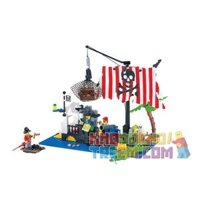 NOT Lego CORSAIR SHIPWRECK ISLAND 6296 QMAN ENLIGHTEN KEEPPLEY 302 xếp lắp ráp ghép mô hình XẾP HÌNH ĐẢO CHÌM TÀU ĐẢO ĐẮM Pirates Of The Caribbean Cướp Biển Vùng Caribe 238 khối
