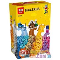 NOT Lego CREATIVE BOX 10704 LEPIN 42008 xếp lắp ráp ghép mô hình SÁNG TẠO HỘP NHỎ XINH Classic Cổ Điển 900 khối