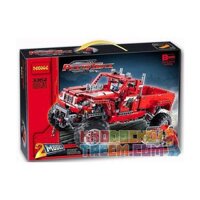 NOT Lego CUSTOMIZED PICK UP TRUCK 42029 JISI 3362 LELE 38038 xếp lắp ráp ghép mô hình 2 DẠNG XE BÁN TẢI ĐỘ VÀ MÁY ỦI CÓ CẦN GẮP TÙY CHỈNH Technic Kỹ Thuật Công Nghệ Cao Mô Hình Phương Tiện 1063 khối