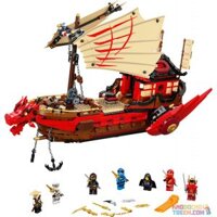NOT Lego DESTINY'S BOUNTY 71705 TANK 11558 xếp lắp ráp ghép mô hình SỐ TIỀN THƯỞNG CỦA DESTINY ĐỊNH MỆNH The Lego Ninjago Movie Ninja Lốc Xoáy 1781 khối