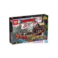 NOT Lego DESTINY'S BOUNTY 70618 QUEEN 89043 Bela Lari 10723 LELE 31076 LEPIN 06057 LION KING 180090 SHENG YUAN/SY SY960 ZIMO 82203 xếp lắp ráp ghép mô hình THUYỀN RỒNG TIỀN THƯỞNG ĐỊNH MỆNH The Lego Ninjago Movie Ninja Lốc Xoáy 2295 khối