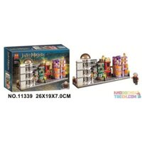 NOT Lego DIAGON ALLEY 40289 LARI 11339 xếp lắp ráp ghép mô hình LÔI ĐI CHEO HẺM CHÉO Harry Potter Chú Bé Phù Thủy 374 khối