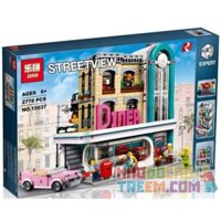 NOT Lego DOWNTOWN DINER 10260 LEJI LJ99004 99004 LEPIN 15037 LION KING 180146 xếp lắp ráp ghép mô hình NHÀ HÀNG ĂN TỐI DƯỚI PHỐ BỮA TRUNG TÂM THÀNH Creator Expert Chuyên Gia Sáng Tạo 2480 khối