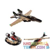 NOT Lego FAST FLYERS 4953 JISI 3123 xếp lắp ráp ghép mô hình MÁY BAY PHẢN LỰC TRONG MỘT TỜ RƠI NHANH Creator Sáng Tạo 312 khối