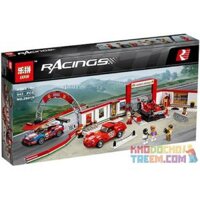 NOT Lego FERRARI ULTIMATE GARAGE 75889 Bela Lari 10947 LEPIN 28019 SEMBO 607019 SHENG YUAN/SY 6774 WANGE 2887 xếp lắp ráp ghép mô hình GARA TÂN TIẾN CỦA SIÊU XE FERRARI NHÀ ĐỂ CUỐI CÙNG CỦA Speed Champions Racing Cars Đua Xe Công Thức 841 khối
