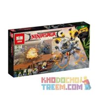 NOT Lego FLYING JELLY SUB 70610 Bela Lari 10725 LEPIN 06062 xếp lắp ráp ghép mô hình TÀU NGẦM SỨA THẠCH BAY PHỤ The Lego Ninjago Movie Ninja Lốc Xoáy 341 khối