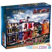 NOT Lego HARRY POTTER DIAGON ALLEY 75978 KING/QUEEN 20007 LEJI 70071 xếp lắp ráp ghép mô hình LÔI ĐI CHEO HẺM CHÉO Chú Bé Phù Thủy 5544 khối