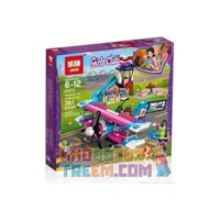 NOT Lego HEARTLAKE CITY AIRPLANE TOUR 41343 Bela Lari 11032 LELE 37096 LEPIN 01073 SHENG YUAN/SY 1151 xếp lắp ráp ghép mô hình MÁY BAY HỒNG TẠI THÀNH PHỐ HEARTLAKE CHUYẾN THAM QUAN BẰNG Friends Các Bạn Gái 323 khối