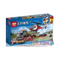 NOT Lego HEAVY CARGO TRANSPORT 60183 Bela Lari 10872 LEPIN 02094 SHENG YUAN/SY 6963 xếp lắp ráp ghép mô hình VẬN TẢI HẠNG NẶNG HÀNG HÓA City Thành Phố 310 khối