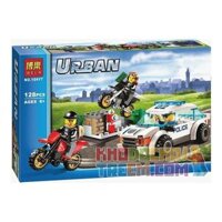 NOT Lego HIGH SPEED POLICE CHASE 60042 Bela 10417 Lari 10417 xếp lắp ráp ghép mô hình CHASE CẢNH SÁT TỐC ĐỘ CAO TRUY ĐUỔI City Thành Phố 110 khối