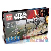 NOT Lego HOMING SPIDER DROID 75142 LEPIN 05025 xếp lắp ráp ghép mô hình ROBOT NHỆN CHIẾN ĐẤU DROID DẪN ĐƯỜNG Star Wars Chiến Tranh Giữa Các Vì Sao 310 khối