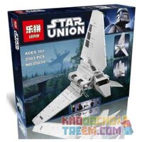 NOT Lego IMPERIAL SHUTTLE 10212 LELE 35005 LEPIN 05034 xếp lắp ráp ghép mô hình PHI THUYỀN HOÀNG GIA TYDIRIUM TÀU CON THOI Star Wars Chiến Tranh Giữa Các Vì Sao 2503 khối