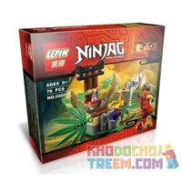 NOT Lego JUNGLE TRAP 70752 Bela Lari 10315 LEPIN 06007 SHENG YUAN/SY SY221A 221A xếp lắp ráp ghép mô hình CẠM BẪY TRONG RỪNG The Lego Ninjago Movie Ninja Lốc Xoáy 58 khối