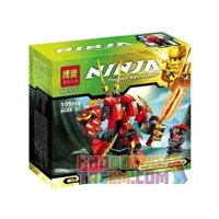 NOT Lego KAI'S FIRE MECH 70500 Bela Lari 9790 LELE 79110 xếp lắp ráp ghép mô hình ROBOT LỬA CỦA KAI MÁY The Lego Ninjago Movie Ninja Lốc Xoáy 102 khối
