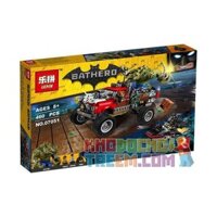 NOT Lego KILLER CROC TAIL-GATOR 70907 LEPIN 07051 xếp lắp ráp ghép mô hình BATMAN TẤN CÔNG NGƯỜI CÁ SẤU ĐUÔI SÁT THỦ The Lego Batman Movie Người Dơi Bảo Vệ Gotham 460 khối