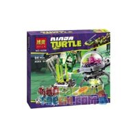 NOT Lego KRAANG LAB ESCAPE 79100 BELA 10206 xếp lắp ráp ghép mô hình CUỘC TẨU THOÁT CỦA KRAANG LAB PHÒNG THÍ NGHIỆM TRỐN Teenage Mutant Ninja Turtles Ninja Rùa 90 khối