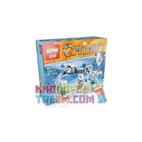 NOT Lego LEGENDS OF CHIMA ICE BEAR TRIBE PACK 70230 LEPIN 04018 xếp lắp ráp ghép mô hình BỘ TỘC GẤU BĂNG GÓI LẠC Bộ Tộc Thú 75 khối