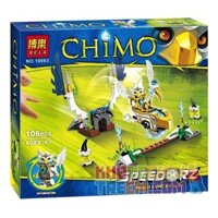 NOT Lego LEGENDS OF CHIMA SKY LAUNCH 70139 Bela 10083 Lari 10083 xếp lắp ráp ghép mô hình CHIM ƯNG CẤT CÁNH KHỞI ĐỘNG BẦU TRỜI Bộ Tộc Thú 111 khối