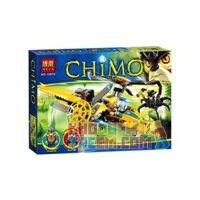 NOT Lego LEGENDS OF CHIMA LAVERTUS' TWIN BLADE 70129 Bela 10074 Lari 10074 xếp lắp ráp ghép mô hình MÁY BAY 2 CÁNH QUẠT CỦA LAVERTUS LƯỠI KIẾM ĐÔI Bộ Tộc Thú 183 khối