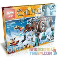 NOT Lego LEGENDS OF CHIMA MAULA'S ICE MAMMOTH STOMPER 70145 Bela Lari 10297 LEPIN 04010 xếp lắp ráp ghép mô hình RÔ BỐT VOI MA MÚT BĂNG CỦA MAULA MÁY DẪM Bộ Tộc Thú 604 khối