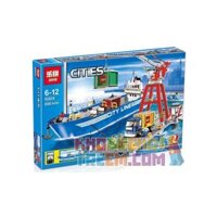 NOT Lego LEGO CITY HARBOUR 7994 180156 LEPIN 02034 xếp lắp ráp ghép mô hình BẾN CẢNG THÀNH PHỐ LEGO 659 khối