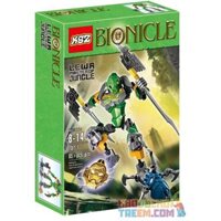 NOT Lego LEWA - MASTER OF JUNGLE 70784 JISI 10701 XSZ KSZ 707-1 xếp lắp ráp ghép mô hình CHÚA RỪNG LEWA - BẬC THẦY RỪNG RẬM Bionicle Anh Hùng Toa 85 khối