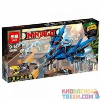 NOT Lego LIGHTNING JET 70614 Bela Lari 10721 LELE 31073 LEPIN 06050 xếp lắp ráp ghép mô hình MÁY BAY TIA CHỚP CỦA JAY SÉT The Lego Ninjago Movie Ninja Lốc Xoáy 876 khối