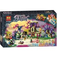 NOT Lego MAGIC RESCUE FROM THE GOBLIN VILLAGE 41185 Bela 10698 Lari 10698 xếp lắp ráp ghép mô hình GIẢI CỨU PHÉP THUẬT Ở LÀNG NGƯỜI LÙN YÊU TINH Elves Thế Giới Phép Thuật 637 khối