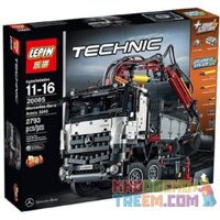 NOT Lego MERCEDES-BENZ AROCS 3245 42043 KING 90005 LEPIN 20005 LION KING 180097 MouldKing 19007 Mould King 19007 xếp lắp ráp ghép mô hình XE TẢI CÓ CẦN CẨU MERCEDES-BENZ AROCS 3245 Technic Kỹ Thuật Công Nghệ Cao Mô Hình Phương Tiện 2793 khối