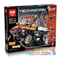NOT Lego MERCEDES-BENZ UNIMOG 400 8110 KING QUEEN 90017 LEPIN 20019 xếp lắp ráp ghép mô hình XE TẢI NHỎ CÓ CẦN CẨU UNIMOG U400 MERCEDES-BENZ Technic Kỹ Thuật Công Nghệ Cao Mô Hình Phương Tiện 2048 khối