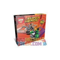 NOT Lego MIGHTY MICROS HULK VS. ULTRON 76066 LELE 79331-7 79331-8 LEPIN 07029 07036 xếp lắp ráp ghép mô hình NGƯỜI KHỔNG LỒ XANH ĐẠI CHIẾN ULTRON MIGHTY MICROS HULK VS Marvel Super Heroes Siêu Anh Hùng Marvel 80 khối