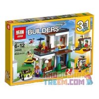 NOT Lego MODULAR MODERN HOME 31068 LEPIN 24048 xếp lắp ráp ghép mô hình NGÔI NHÀ HIỆN ĐẠI NHÀ HIỆN ĐẠI KIỂU MÔ-ĐUN Creator Sáng Tạo 386 khối