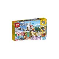 NOT Lego MODULAR WINTER VACATION 31080 Bela Lari 11048 LEPIN 24045 SHENG YUAN/SY 1062 xếp lắp ráp ghép mô hình KÌ NGHỈ ĐÔNG KỲ MÔ-ĐUN Creator Sáng Tạo 374 khối