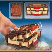 NOT Lego MONSTER BOOK OF MONSTERS 30628 1008612 M18 LEJI 70074 xếp lắp ráp ghép mô hình SÁCH QUÁI VẬT CỦA Harry Potter Chú Bé Phù Thủy 320 khối