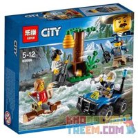 NOT Lego MOUNTAIN FUGITIVES 60171 Bela Lari 10860 LELE 28015-1 LEPIN 02096 xếp lắp ráp ghép mô hình BỎ TRỐN CẢNH SÁT NÚI KẺ CHẠY MIỀN City Thành Phố 88 khối