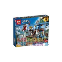 NOT Lego MOUNTAIN POLICE HEADQUARTERS 60174 BLX 82313 QUEEN 82071 Bela Lari 10865 LELE 28014 LEPIN 02097 LION KING 180036 SHENG YUAN/SY 6998 xếp lắp ráp ghép mô hình TRỤ SỞ CẢNH SÁT NÚI CÔNG AN MIỀN City Thành Phố 663 khối